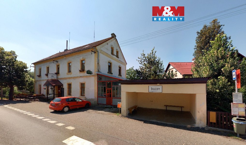 Prodej ubytovacího objektu 640 m², Želízy – fotka 1 z 18