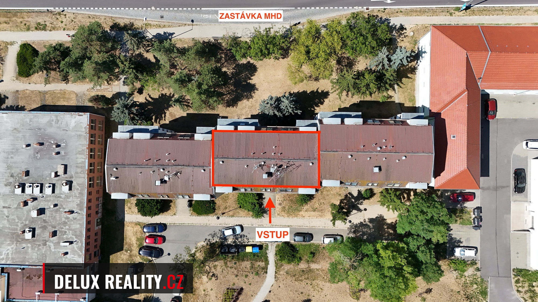 Pronájem bytu 1+1 32 m² – pohled 4