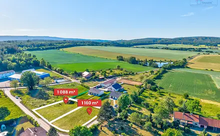 Prodej stavebního pozemku 1 088 m², Pičín, okres Příbram