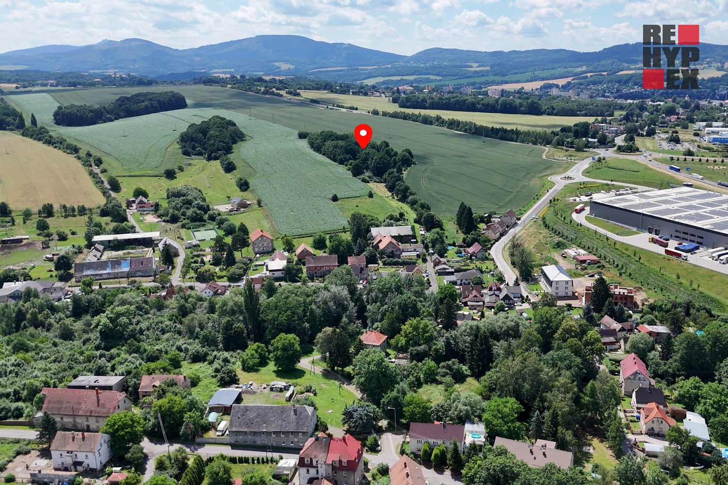 Prodej lesa 15 525 m²