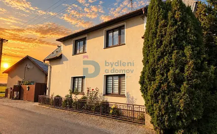 Prodej domu 128 m² s pozemkem 2 629 m², Uničov - Střelice, okres Olomouc