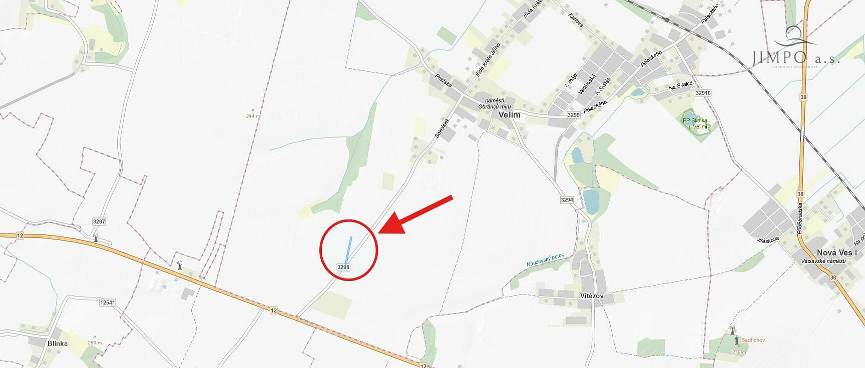Prodej pole 53 174 m² – pohled 5