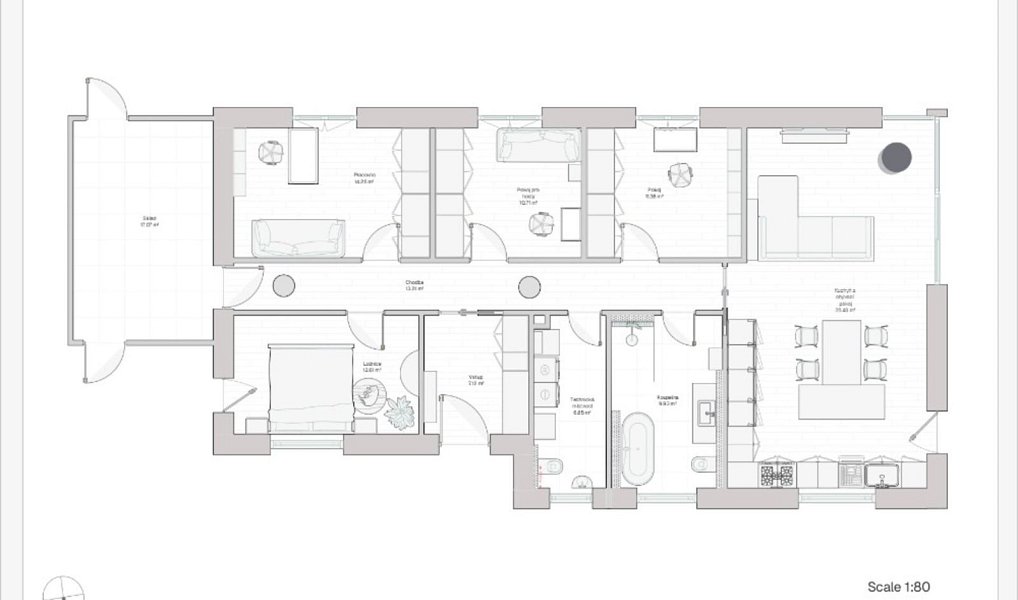 Prodej domu 140 m² s pozemkem 594 m², Roudné – náhled fotky 31