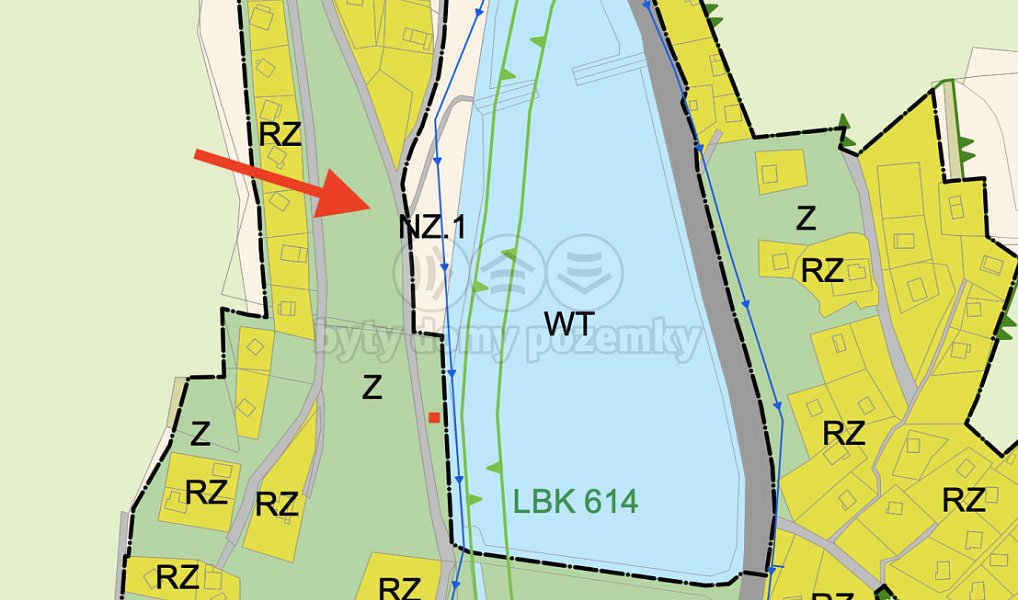 Prodej zahrady 488 m², Povrly – náhled fotky 15