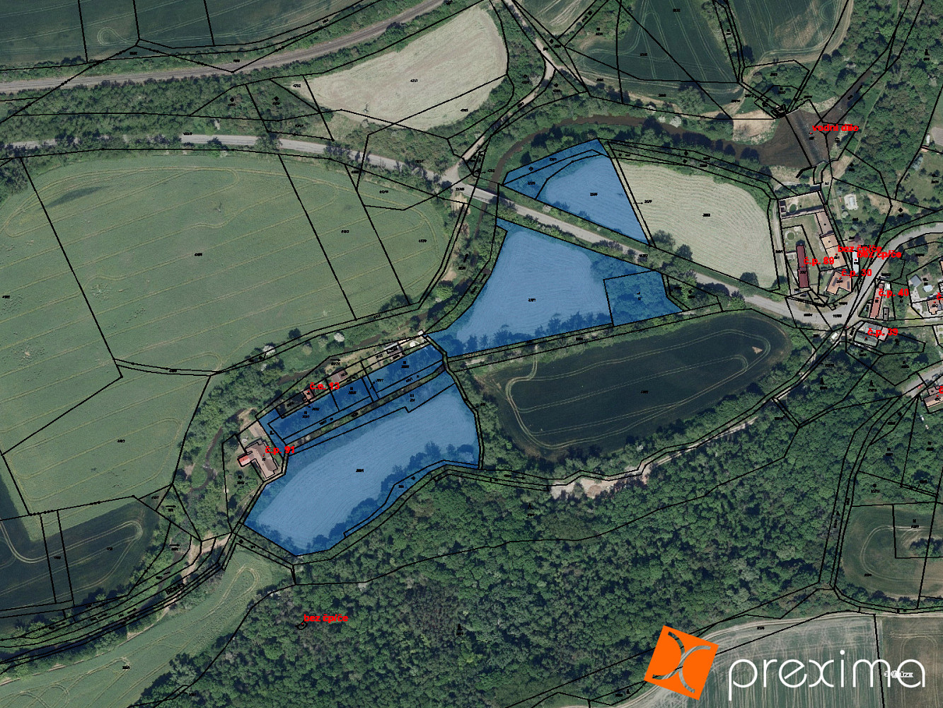 Prodej komerčního pozemku 1 354 m²
