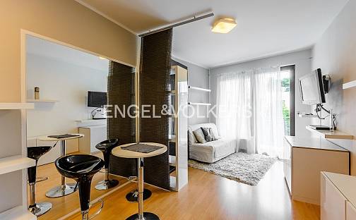 Pronájem bytu 1+kk 27 m², Jeřabinová, Praha 5 - Smíchov