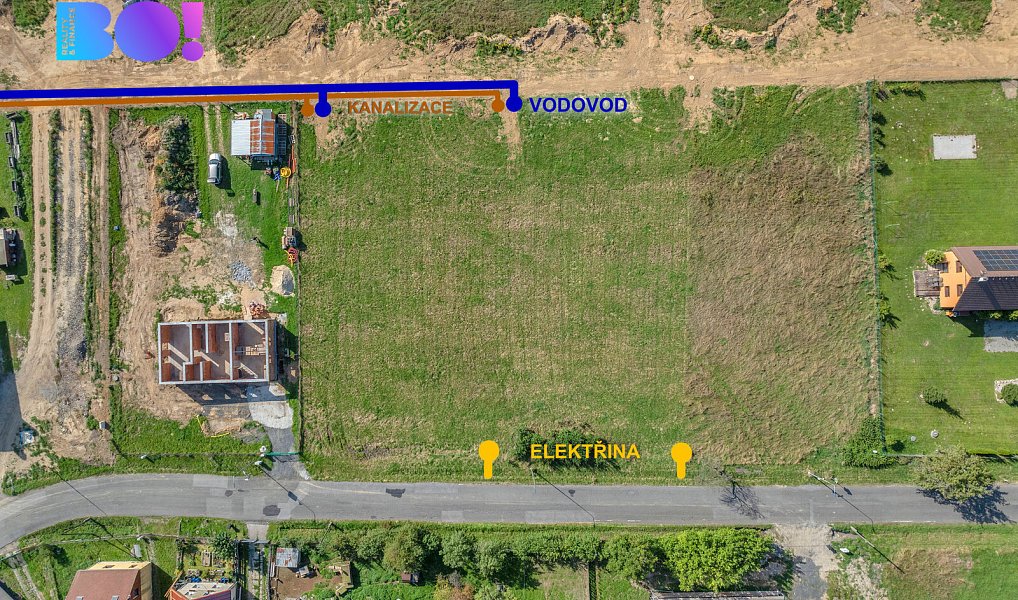 Prodej stavebního pozemku 1 506 m², Křižany – náhled fotky 4