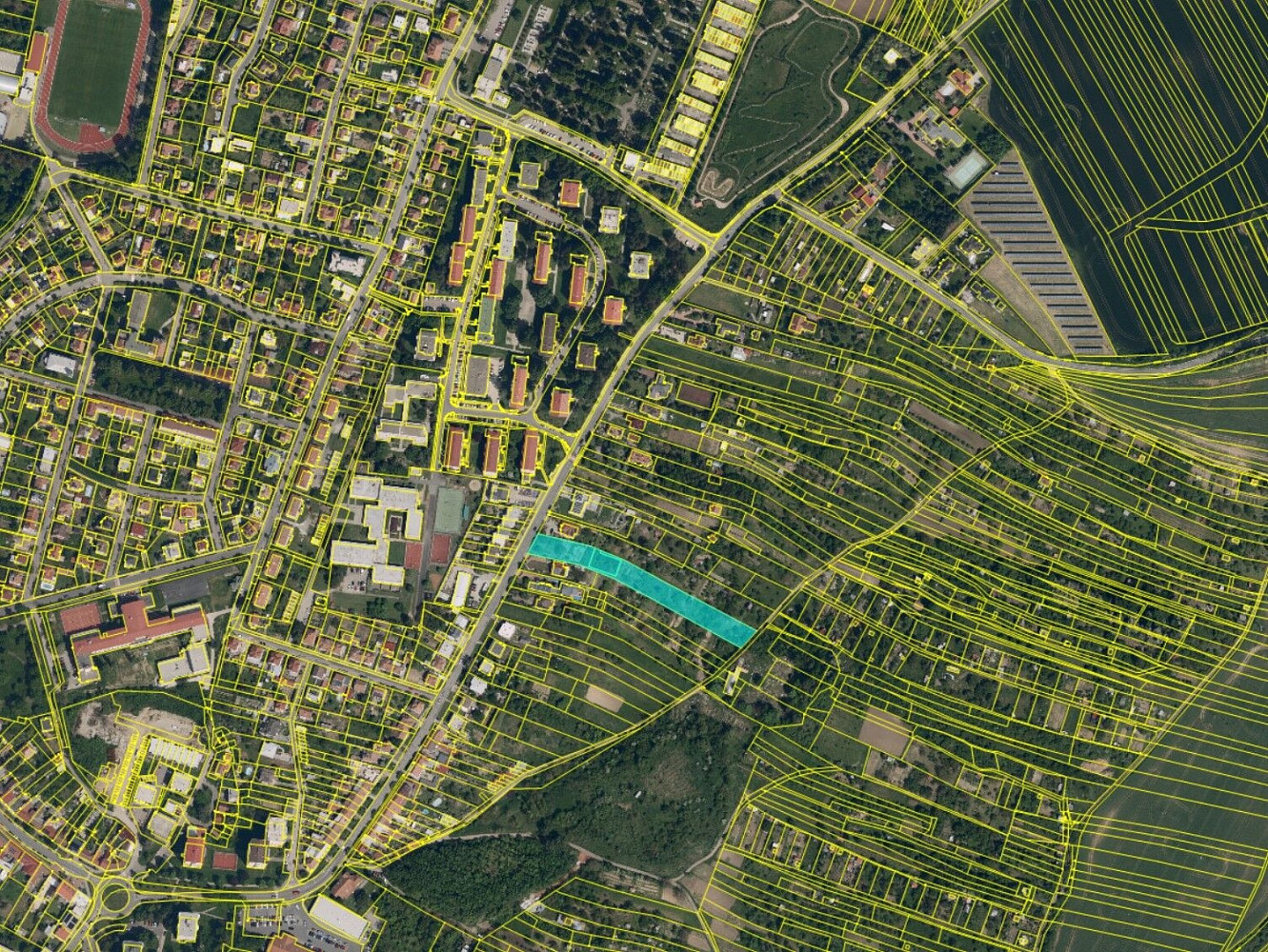 Prodej stavebního pozemku 4 145 m² – fotografie 3