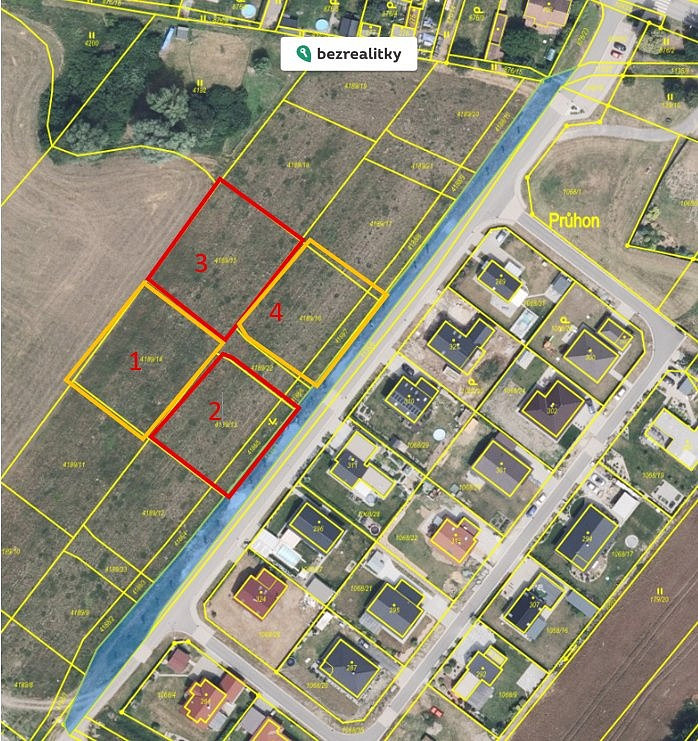 Prodej stavebního pozemku 1 041 m² – fotografie 2