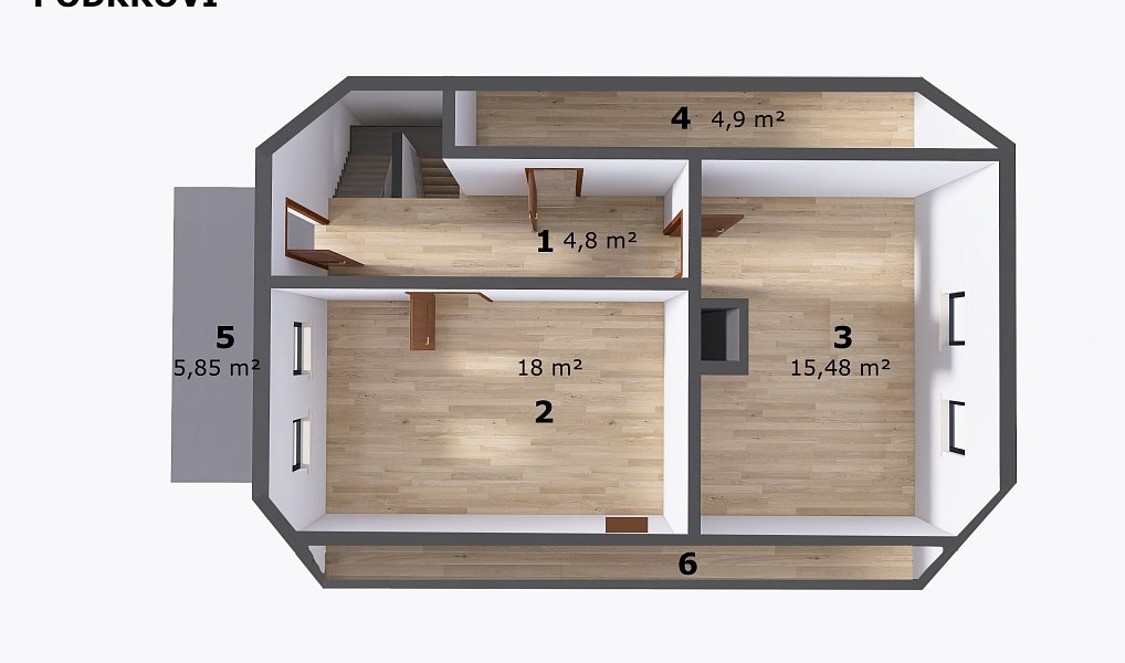 Prodej domu 108 m² s pozemkem 1 037 m², Ostroměř – náhled fotky 39