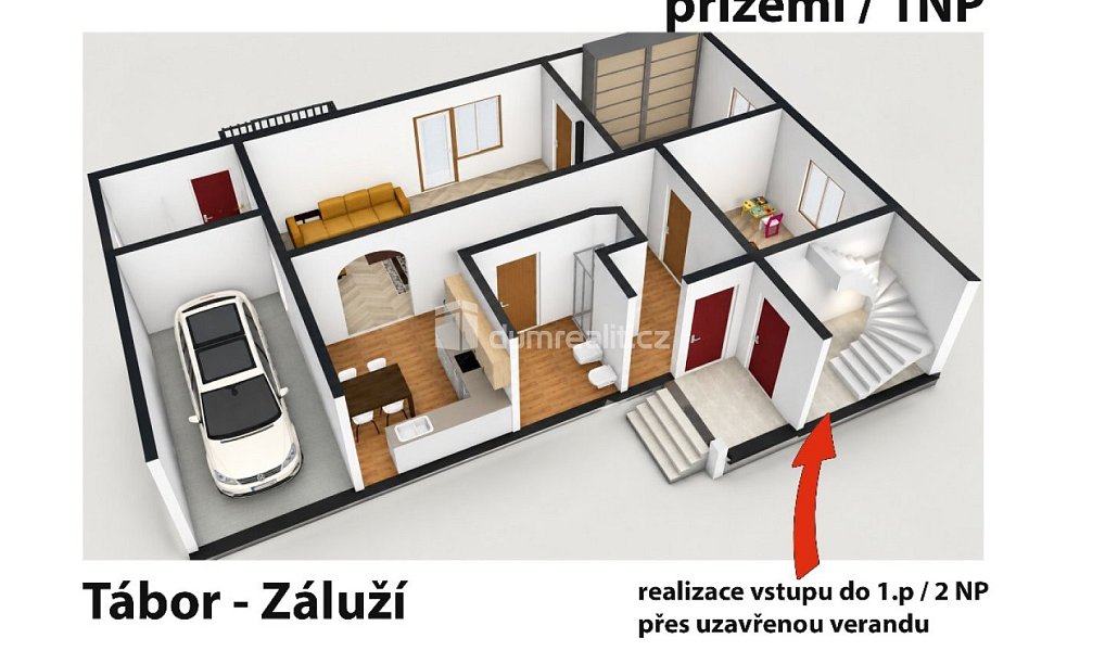 Prodej domu 86 m² s pozemkem 476 m², Tábor – náhled fotky 43