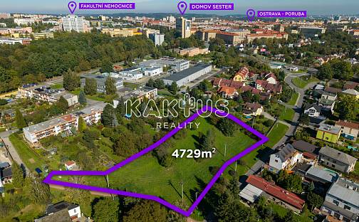 Prodej stavebního pozemku 4 729 m², Ostrava