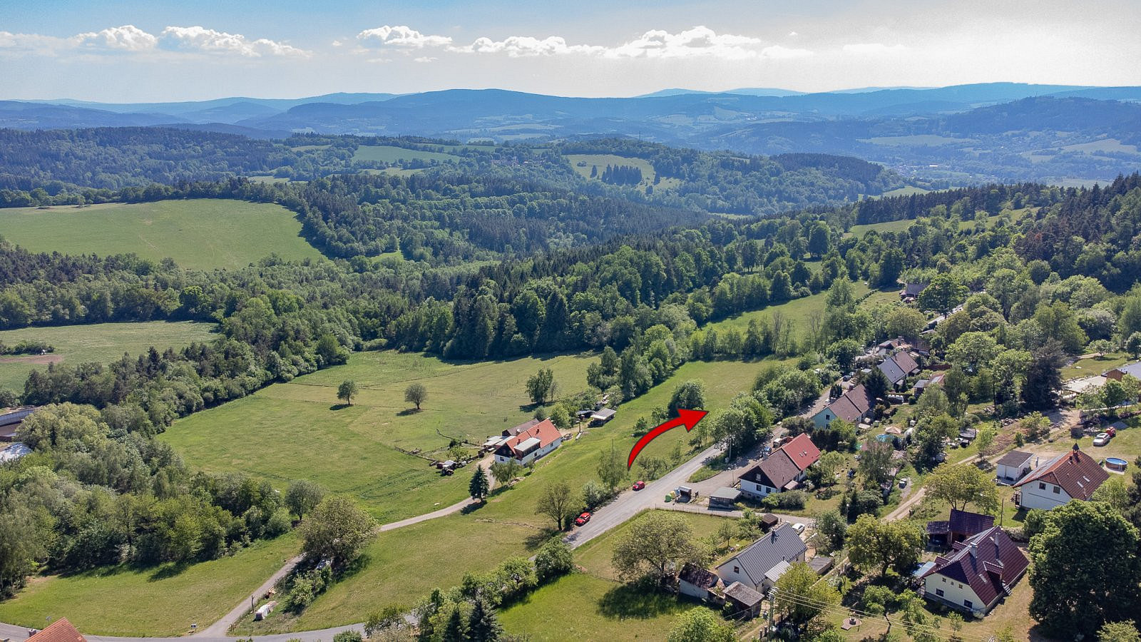 Prodej stavebního pozemku 2 272 m² – pohled 6