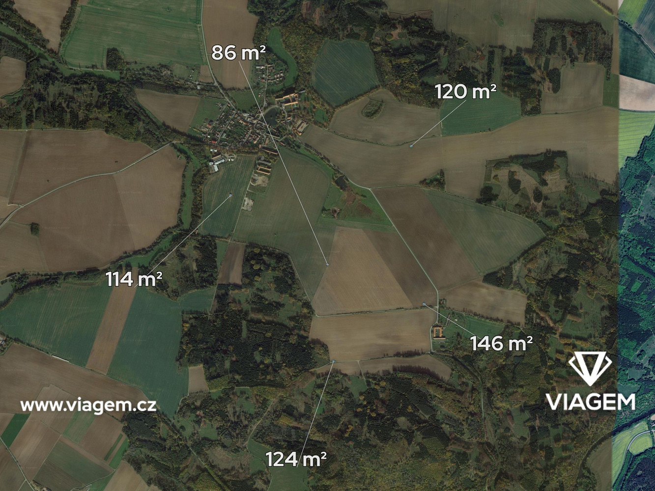 Prodej pole 590 m² – fotografie 2