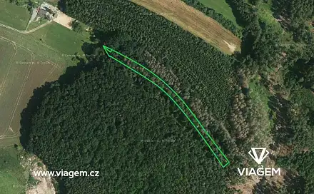 Prodej lesa 1 508 m², Boskovice, okres Blansko