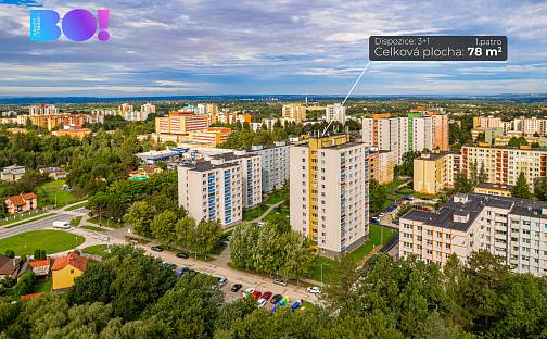 Prodej bytu 3+1 75 m², 1. máje, Orlová - Lutyně, okres Karviná