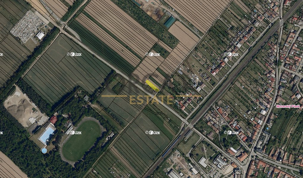 Prodej pole 425 m², Moravský Písek – náhled fotky 2