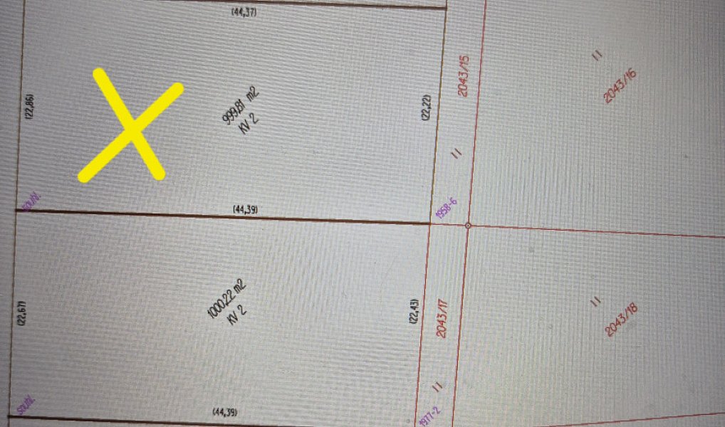 Prodej stavebního pozemku 999 m², Jaroměřice nad Rokytnou – náhled fotky 2