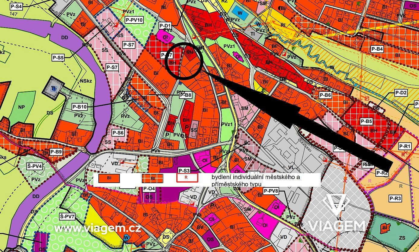 Prodej stavebního pozemku 333 m² – fotografie 3