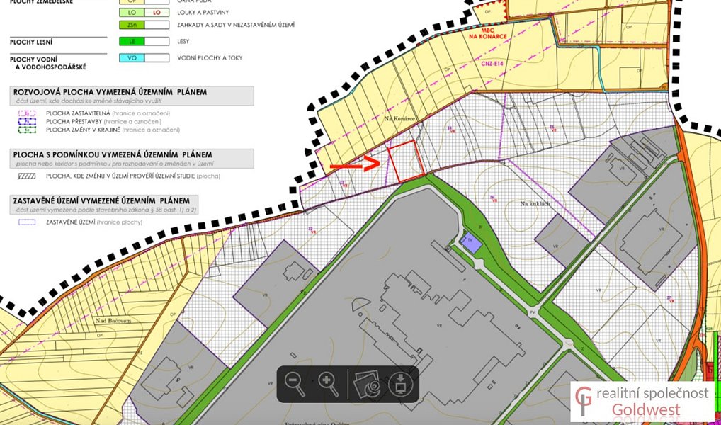 Prodej komerčního pozemku 12 172 m², Ovčáry – náhled fotky 5