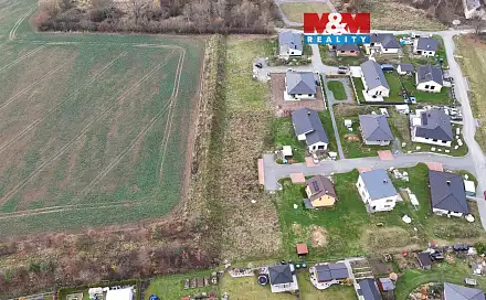 Prodej stavebního pozemku 823 m², Blovice - Hradiště, okres Plzeň-Jih