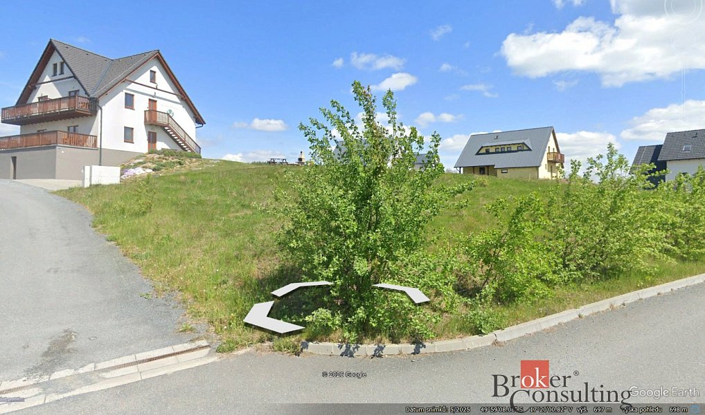 Prodej stavebního pozemku 644 m², Václavov u Bruntálu – náhled fotky 2