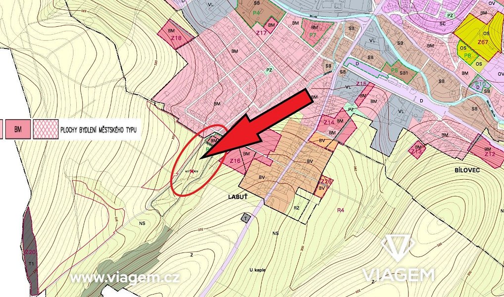 Prodej stavebního pozemku 2 531 m², Bílovec – náhled fotky 5