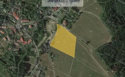 Prodej pole 4 817 m², Hrubá Skála, okres Semily