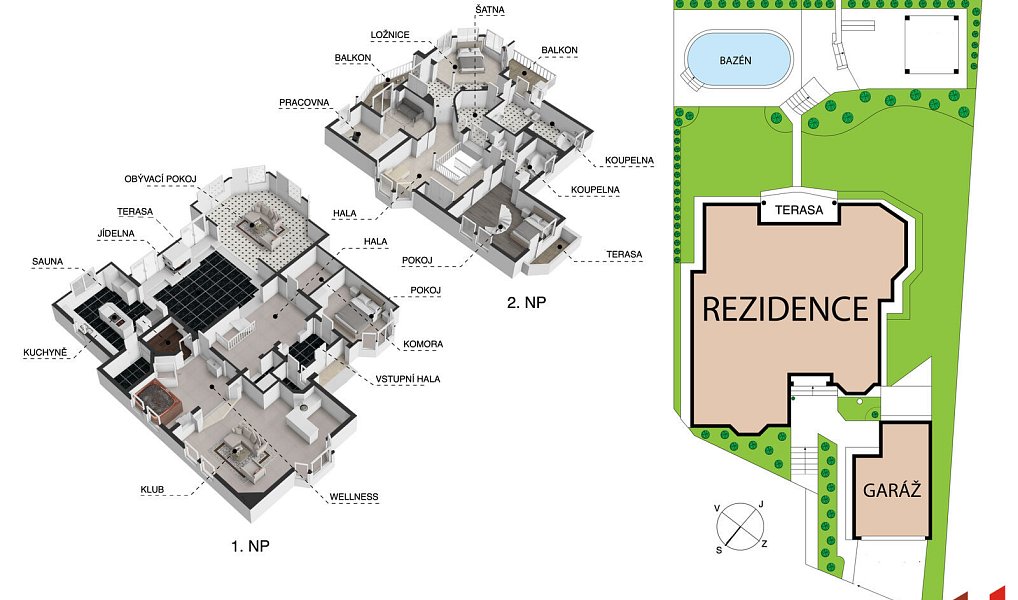 Prodej domu 358 m² s pozemkem 1 157 m², Praha – náhled fotky 2