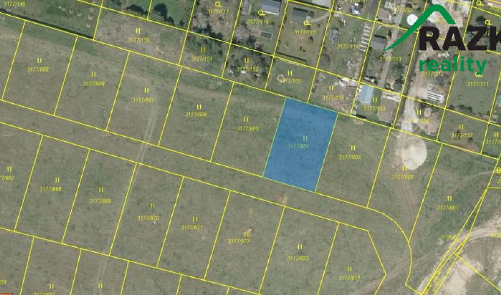 Prodej stavebního pozemku 615 m², Tachov – náhled fotky 2