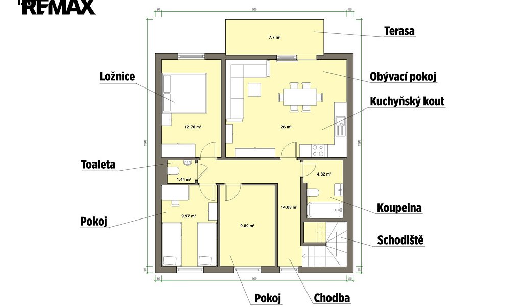 Prodej bytu 4+kk 86 m², Zbůch – náhled fotky 19