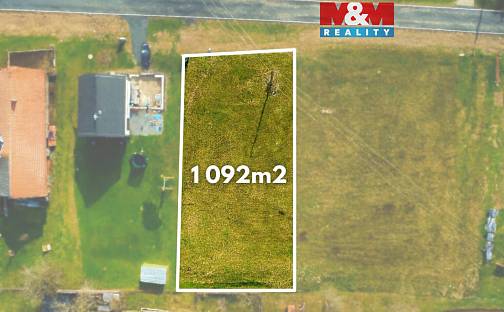 Prodej stavebního pozemku 1 092 m², Radíkov, okres Přerov