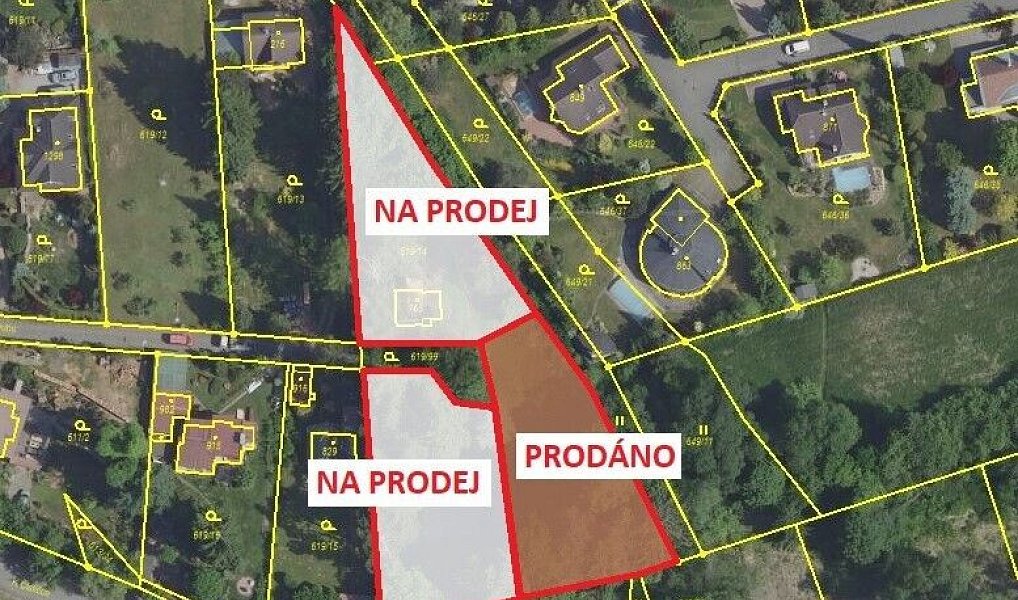 Prodej stavebního pozemku 1 126 m², Kamenice – náhled fotky 16