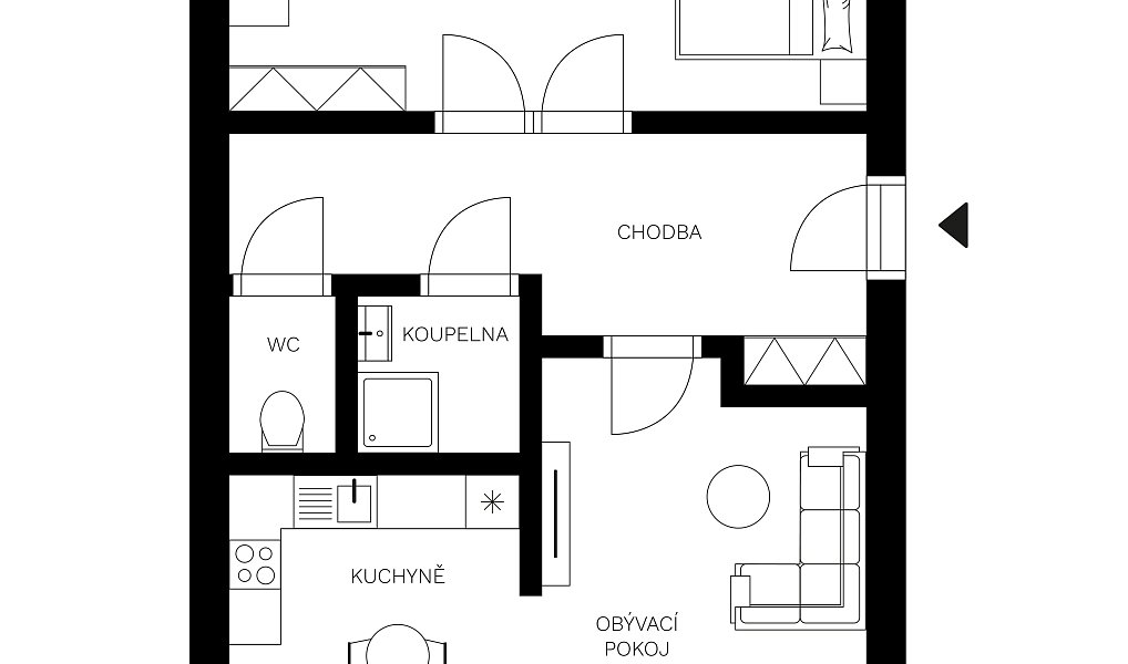 Prodej bytu 2+1 60 m², Praha – náhled fotky 15