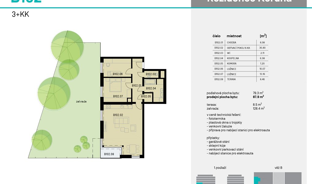 Prodej bytu 3+kk 88 m², Nové Město nad Metují – náhled fotky 2