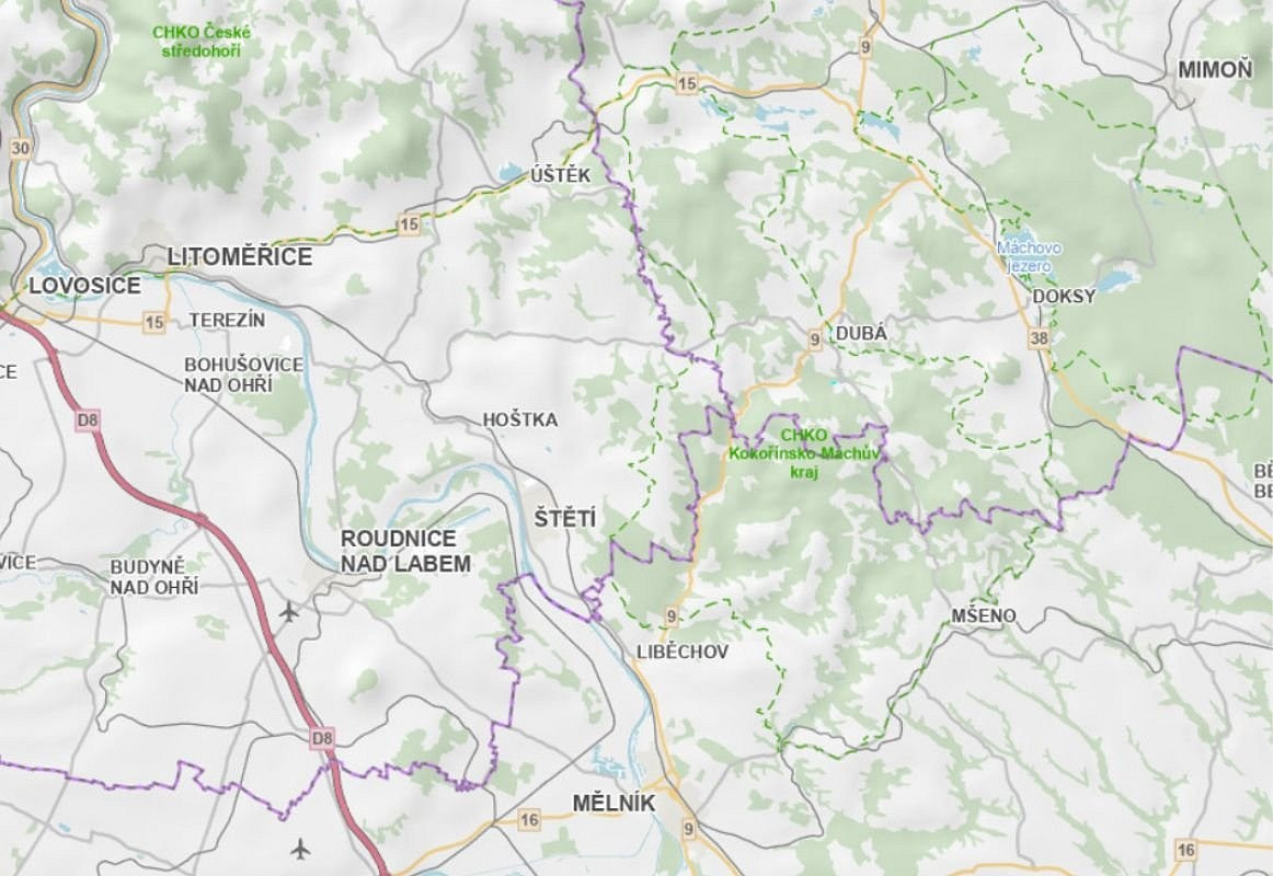 Prodej stavebního pozemku 806 m² – pohled 3