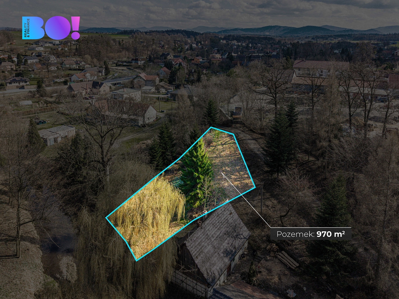 Prodej stavebního pozemku 970 m² — photo 3