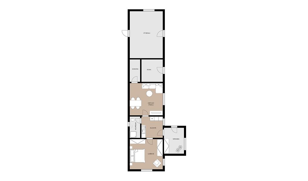 Prodej domu 196 m² s pozemkem 2 229 m², Běchary – náhled fotky 29