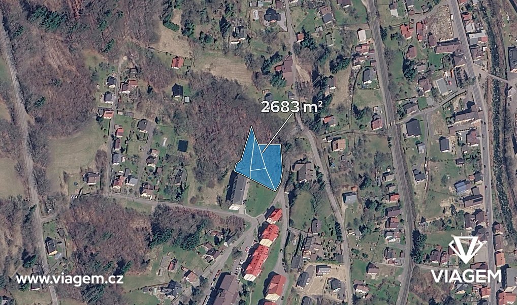 Prodej lesa 2 235 m², Velké Hamry – náhled fotky 2