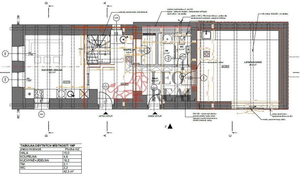 Prodej domu 117 m² s pozemkem 4 460 m², Liběchov – náhled fotky 24