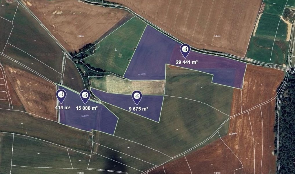 Prodej pole 27 309 m², Kropáčova Vrutice – fotka 1 z 3