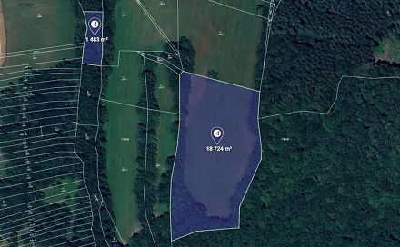 Prodej louky 5 052 m², Částkov, okres Uherské Hradiště