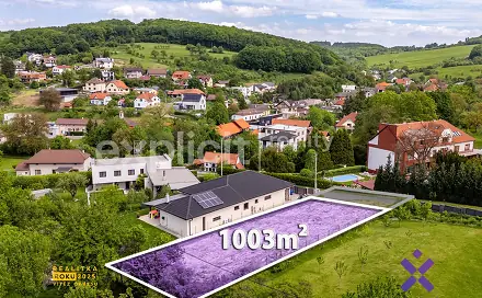 Prodej stavebního pozemku 1 003 m², Březnice, okres Zlín