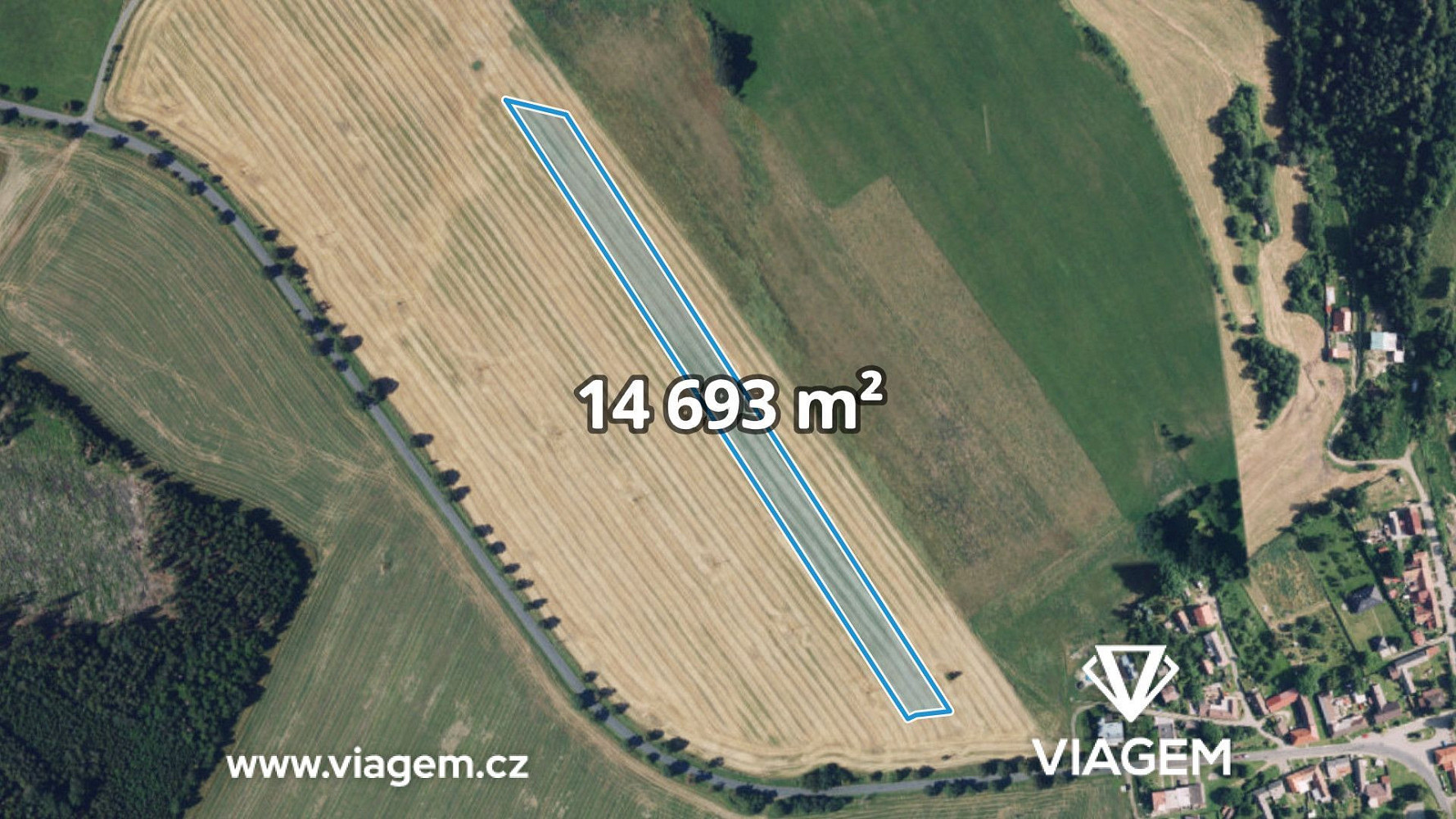 Prodej pole 14 693 m²