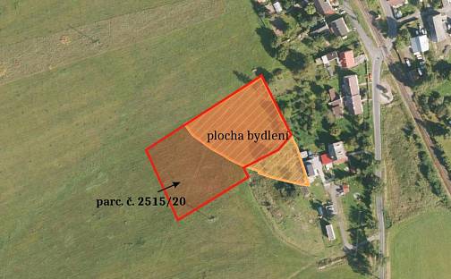 Prodej stavebního pozemku 7 340 m², Vítkov, okres Opava