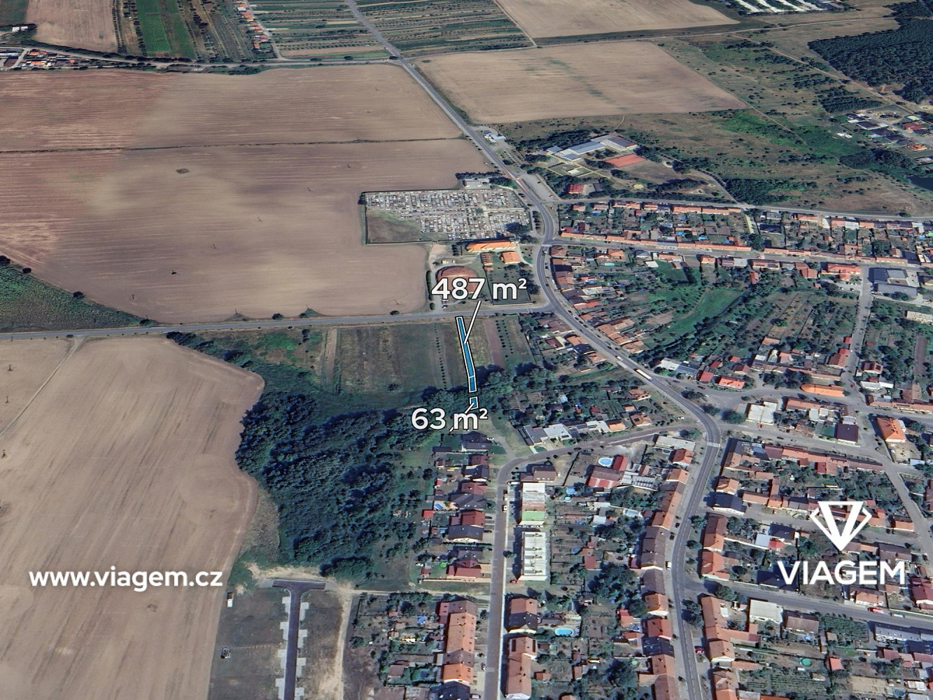 Prodej zahrady 550 m², Ratíškovice