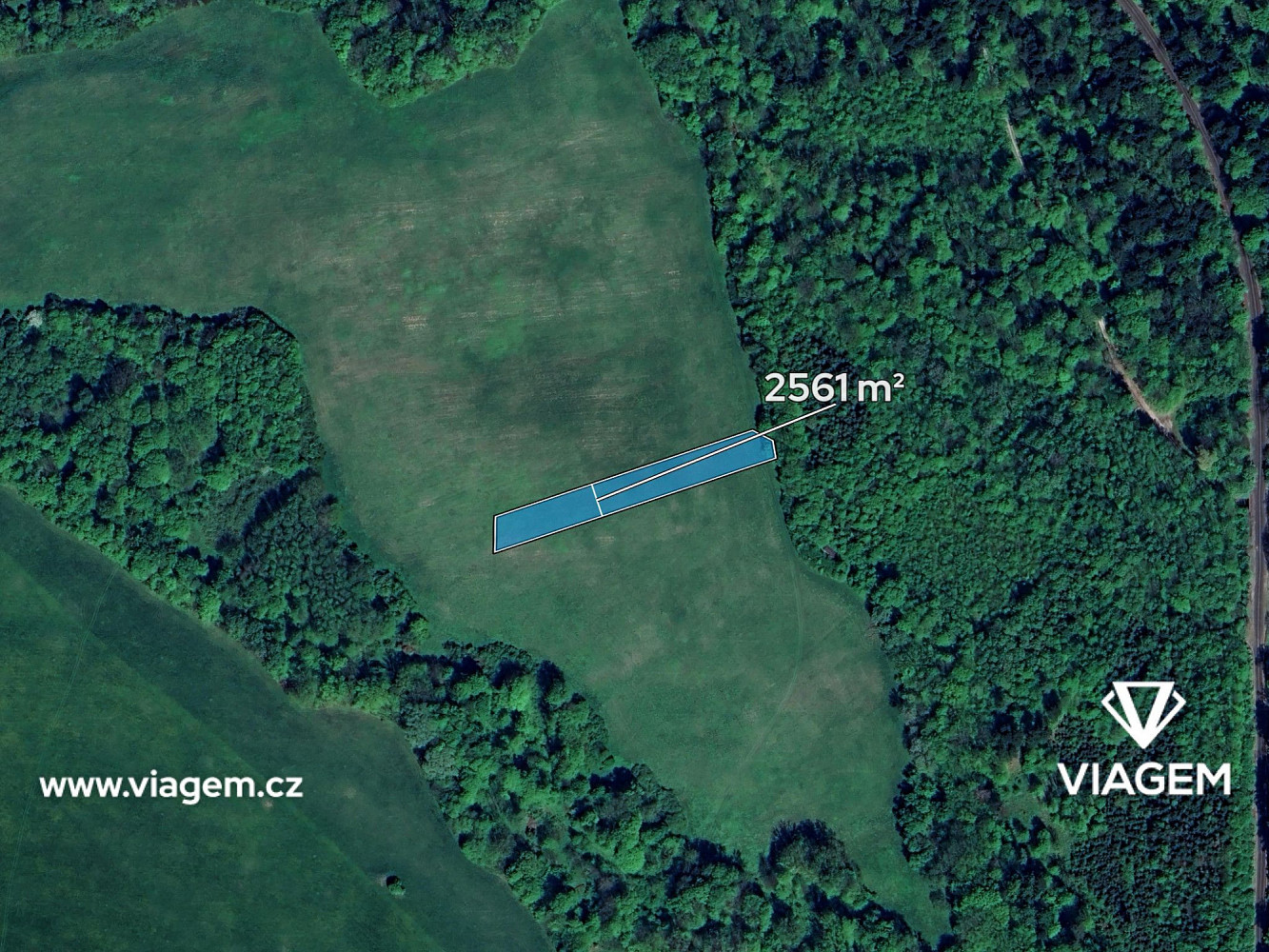 Prodej pole 750 m² – fotografie 2