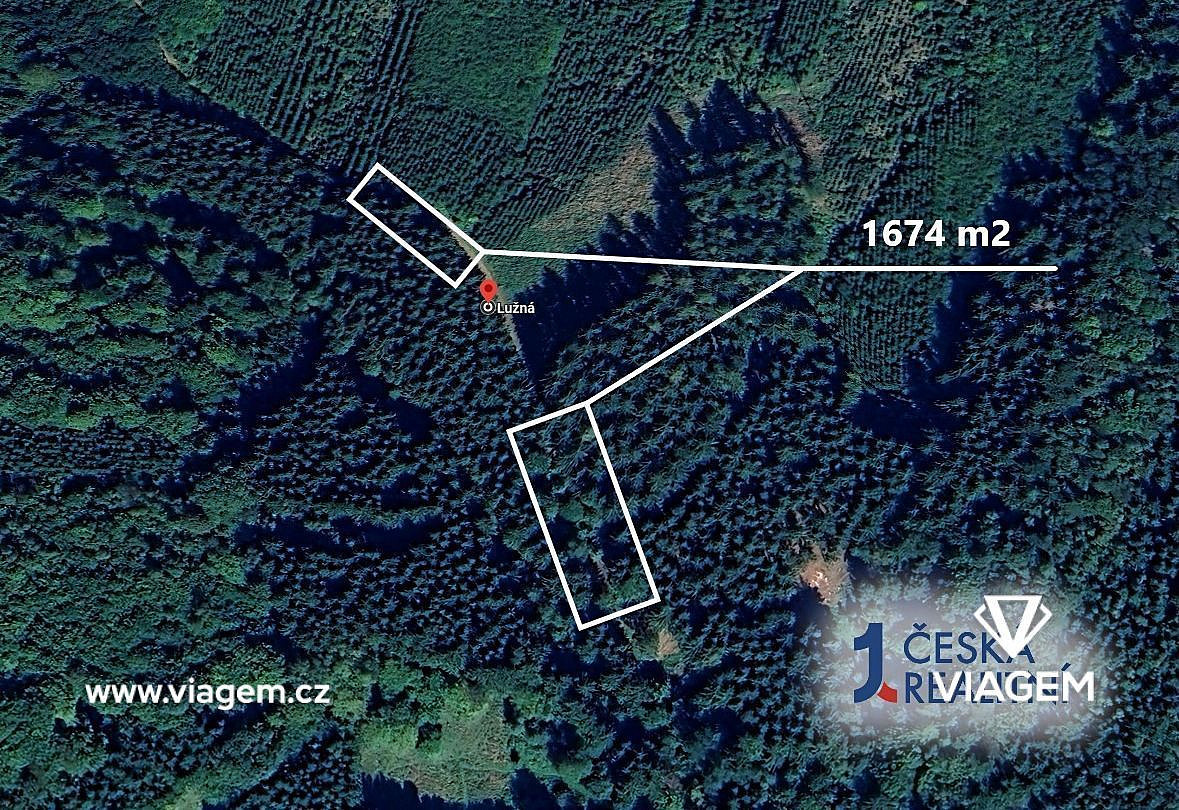 Prodej lesa 418 m²