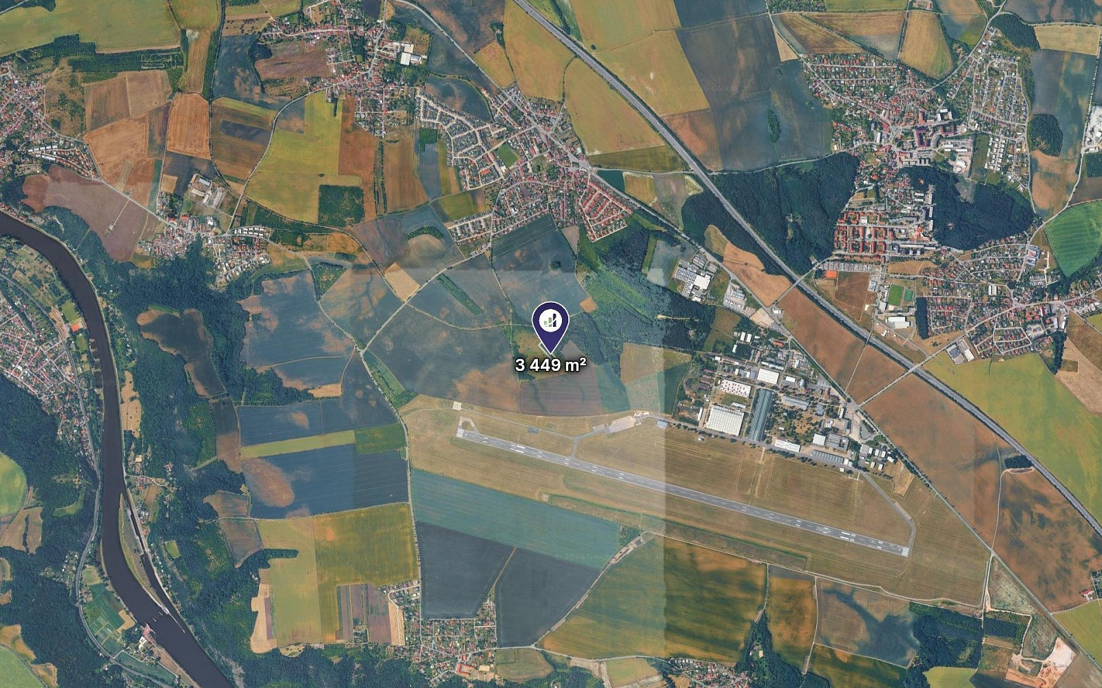 Prodej pole 3 449 m² – fotografie 2