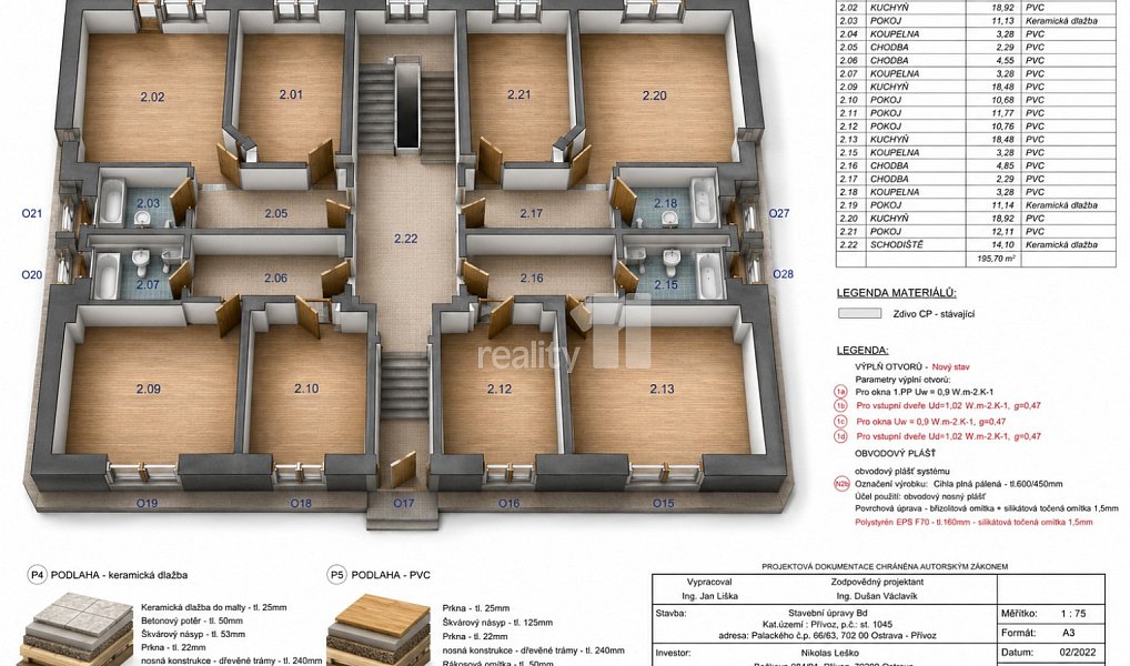 Prodej nájemního domu, činžáku 1 192 m², Ostrava – náhled fotky 12